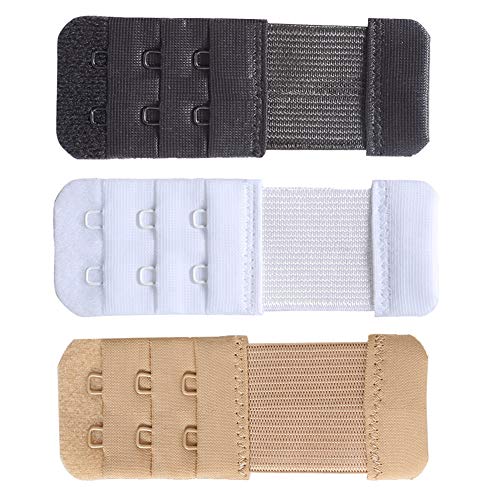 Image of Women's Bra Extenders 4 Hook / 3 Hook / 5 Hook / 2 Hook Soft Comfortable Stretchy Bra Extension Strap