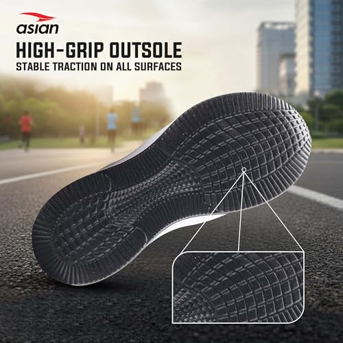 Image of ASIAN Adventure-41 Kids High Top Sports Shoes for Boys & Girls | Lightweight Cushioned Shoes for Running & Play | Breathable Anti-Skid Shoes