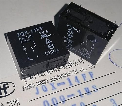 Relé JQX-14FF 012-1HS de 12V con conmutación eficiente y aislamiento térmico reforzado