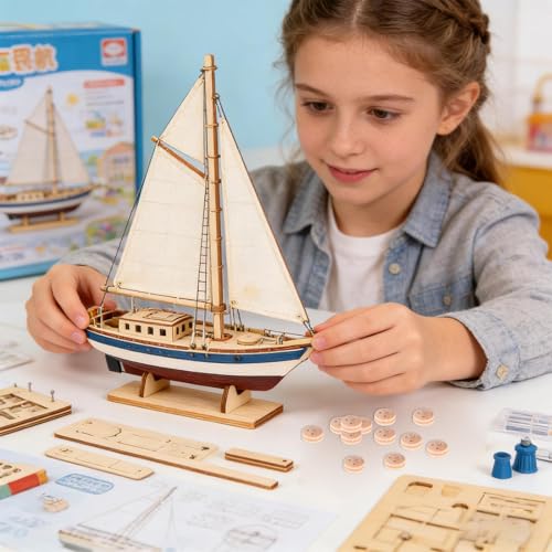 Genérico Kit De Polea De Modelo De De Madera -, 0,31 Pulgadas De Precisión, Velero, Velero De Bricolaje | Accesorio De Aparejo para Construcción De Maquetas, Manualidades, Proyectos De Pasatiempos - imagen 3