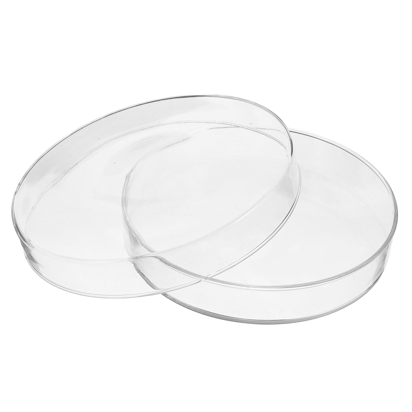 Platos Petri de Vidrio Borosilicato Esterilizados y Autoclavables Resistente Altas Temperaturas para Celular y Biológicos