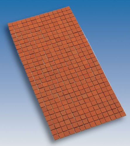 Preisvergleich Produktbild MiniMundus Fußbodenfliesen auf Netz für das Puppenhaus