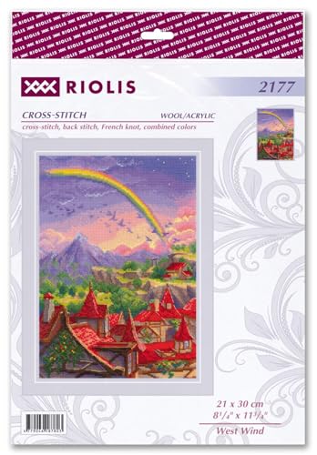 Broderie point de croix RIOLIS 2177 West Wind kit complet point compté