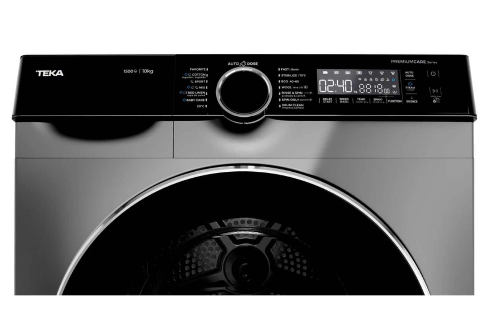LAVADORA TEKA WMK81050 10/KG 1500/RPM DISPLAY