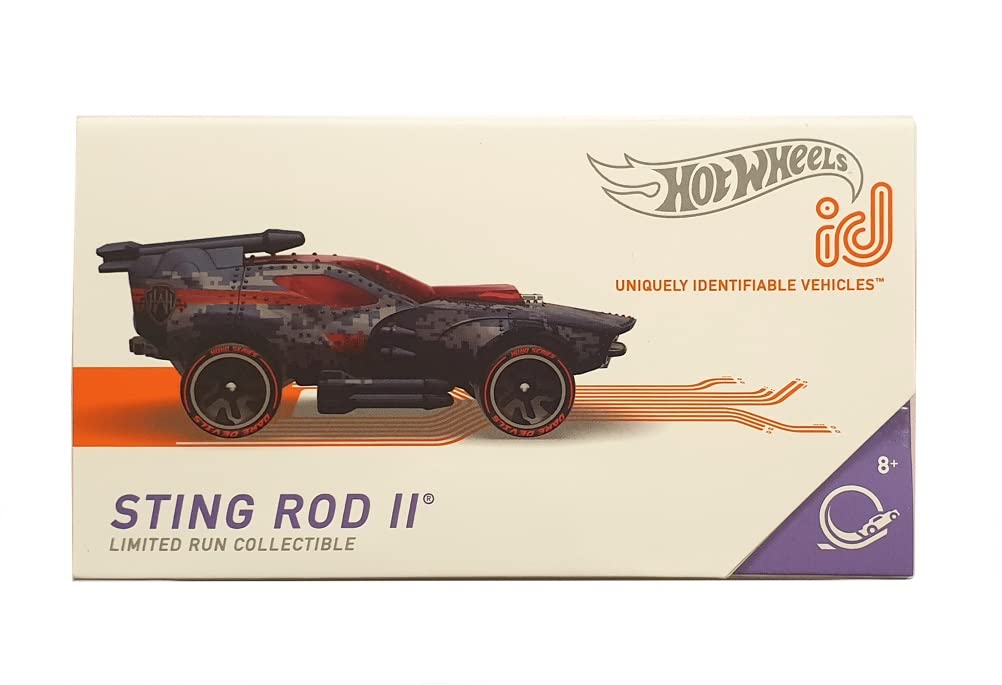 Hot Wheels ID Cars Sting Rod II limited edition run collectible HBG02