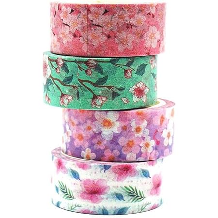 Martha Stewart Traditional Washi Tape Collection - 8 Rolls Of Holiday Decorative Tape