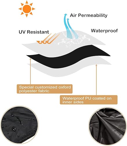 Miniatura 7 de Fundas para lavadora y secadora, funda portátil para lavadora con diseño de cremallera, a prueba de polvo, impermeables, para lavadora y secadora,