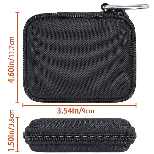 Aenllosi Hard Carrying Case Compatible with Crucial X9 / X9 Pro / X10 Pro 1TB/2TB/4TB Portable SSD,USB 3.2 External Solid State Drive & USB Cable Organizer(Case Only) - Image 6