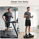 Vibration Plate Exercise Machine: TISSCARE Vibrating Plates for Weight Loss and Lymphatic Drainage, 400lbs Shake Plate Whole Body Workout Platform for Home Fitness Fat Burner Gifts - Image 3