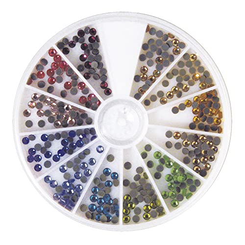 Rayher Hotfix Rhinestones, Assorted, 13.5 x 9.5 x 1 cm