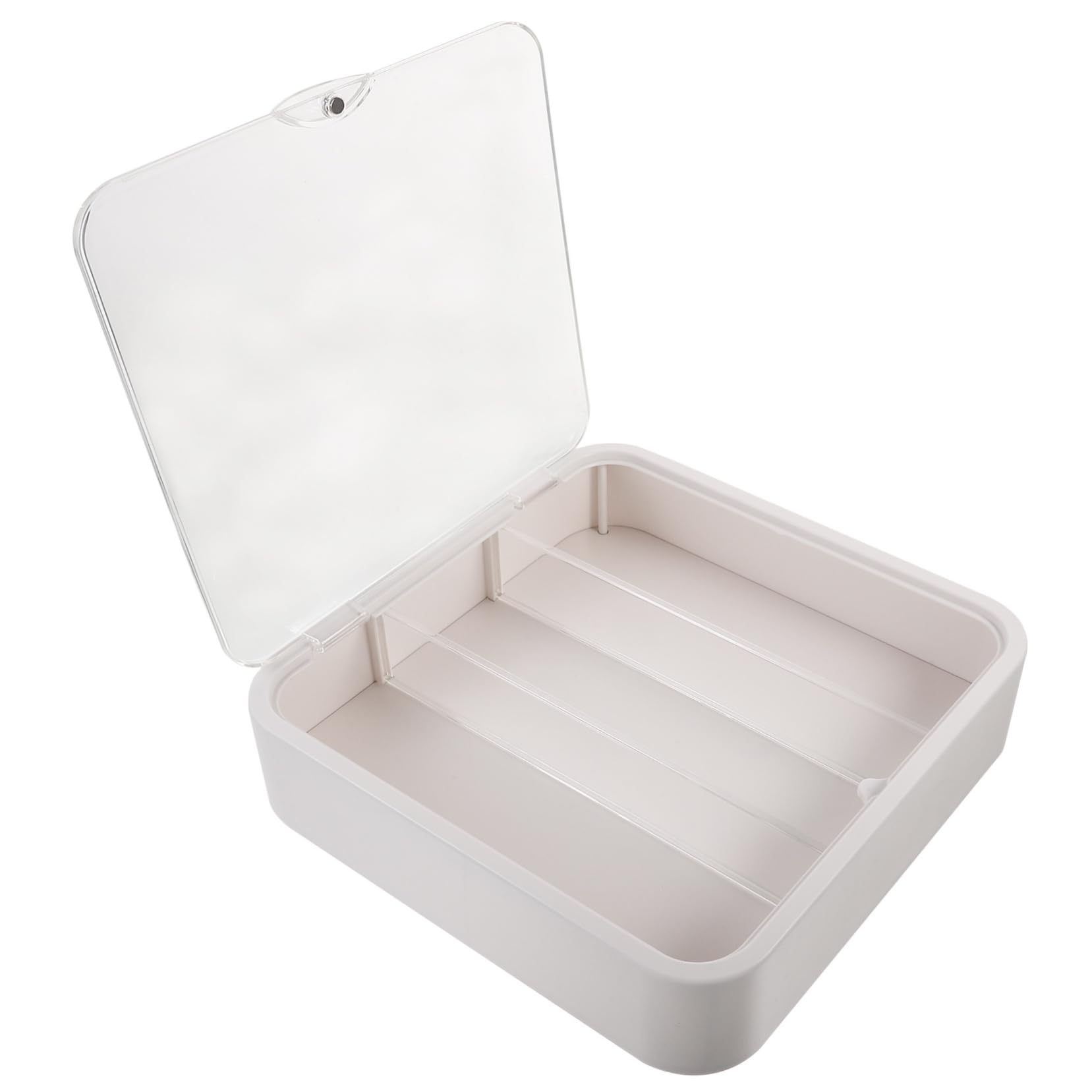 Toyvian Vitrine à Figurines Murale en Plastique Blanc pour Collection