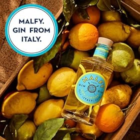 Malfy Limone Lemon Flavoured Gin | 41% ABV | 70cl | Flavoured Italian Gin | Zesty Lemon Notes | Background Notes of Juniper | Lemon Flavoured Gin Inspired by the Amalfi Coast Malfy Limone Lemon Flavoured Gin | 41% ABV | 70cl | Flavoured Italian Gin | Zesty Lemon Notes | Background Notes of Juniper | Lemon Flavoured Gin Inspired by the Amalfi Coast – Malfy