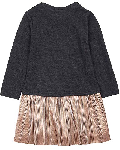 Girl's Butterflies Print Knit Dress with Tights, Sizes 2-72