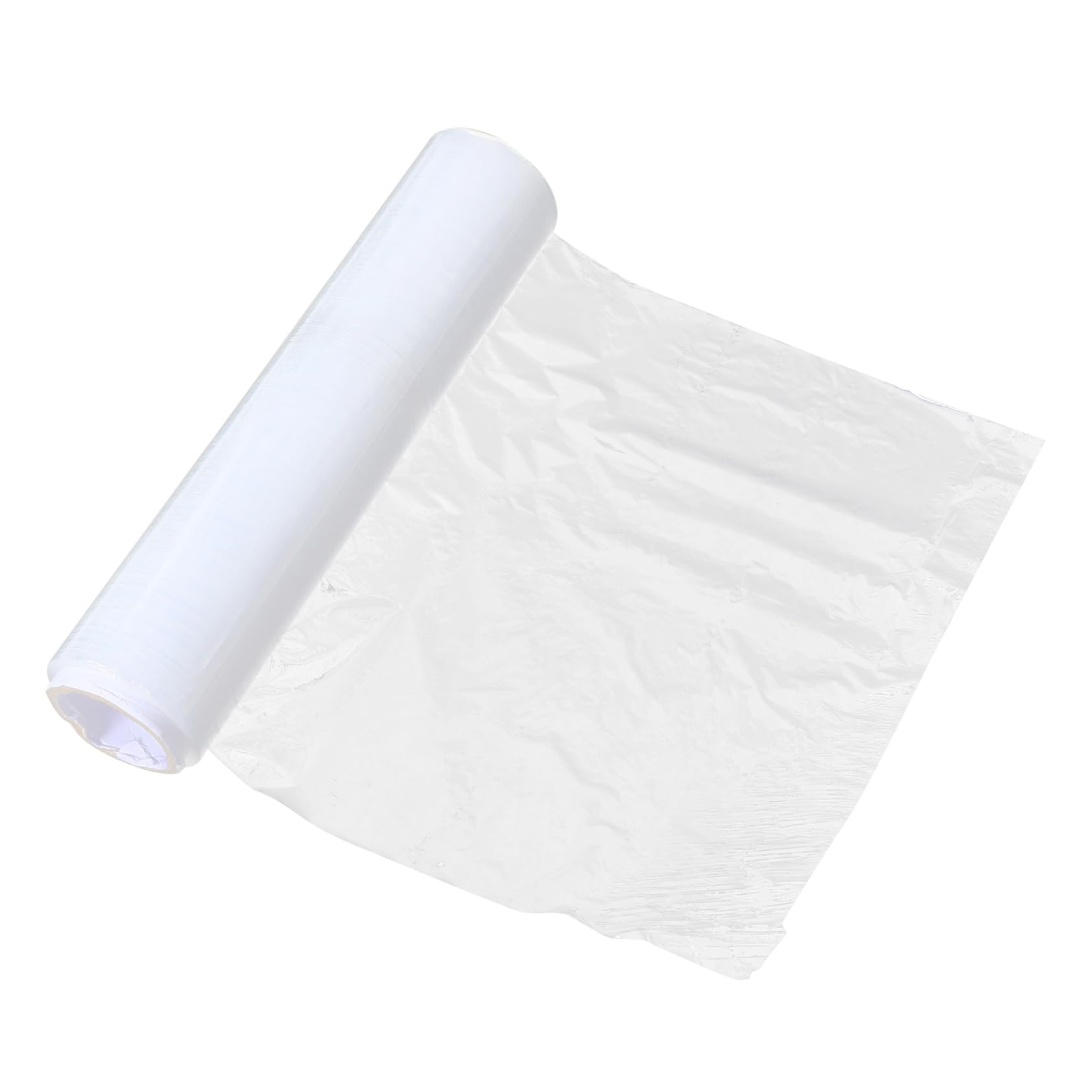 VILLCASE Self-Adhesive Stretch Film Roll 45cm Wide Industrial Shrink Wrap Moving Packaging Film No Need for Tapes or Fasteners