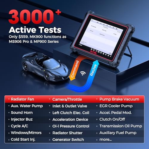 Autel Maxicom Mk900 Scanner: 2024 Same As Mk900Bt Mk900-Bt Obd Ii Tool thumb #3