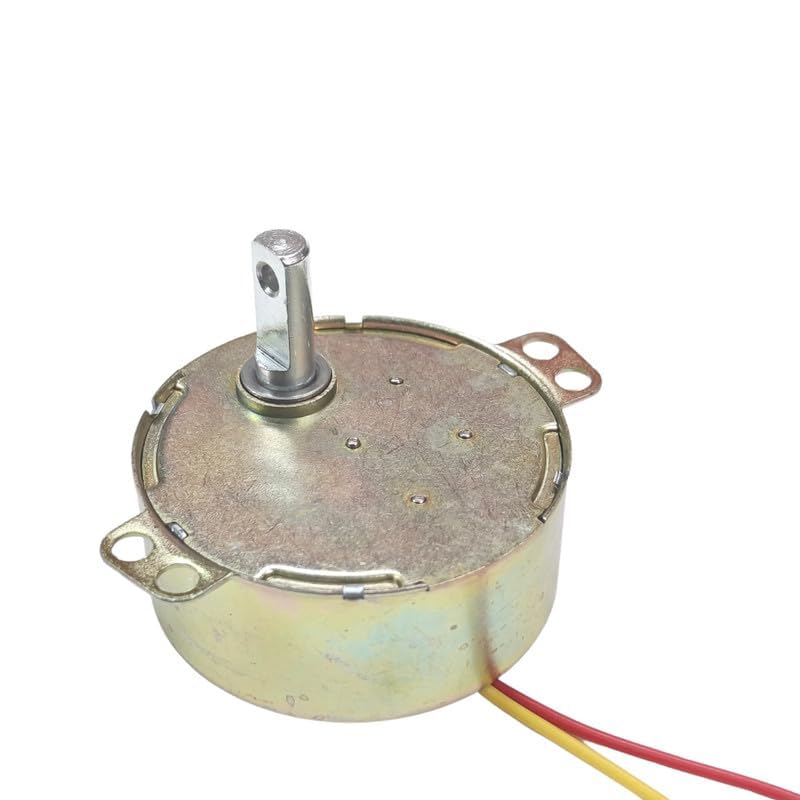 SVDK 220-240V AC Synchronous Motor with D-Shaft – 5/6 RPM, 4W Auto Swing Type – Designed for Use in Incubators, Air Coolers, Robotics, and Automation Systems