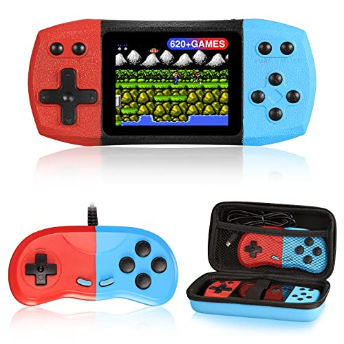 Handheld-Game-Console-Vaomon-Handheld-Games-for-Kids620-Classical-FC-GamesRetro-handheld-Game-Console-with-Portable-ShellRechargeable-Hand-Held-Game-Support-Connecting-TV-2-Players-Ideal-Gift