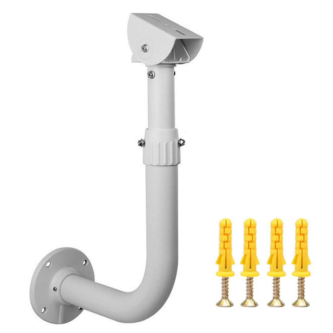 Amazon.co.jp: 壁掛け式監視カメラブラケット長約30cm～60cm防犯カメラ