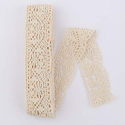 Cotton Crochet Cluny Lace Vintage Trimming (470) 5 Yards)