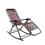 ★ Silla mecedora plegable: Diseño ajustable: 3 diseño de posición ajustable.En la parte de conexión diferente podría cambiar el ángulo diferente para ajustar la posición.Podría satisfacer su requisito de posición diferente.