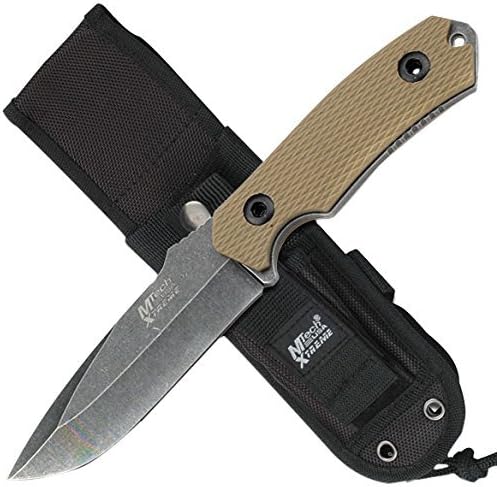 MTECH USA XTREME MX-8102TN Tactical Fixed Blade Knife, 9.5-Inch