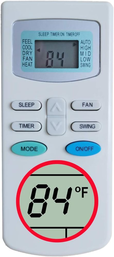Replacement Soleus Air Air Conditioner Remote Control Model KFTHP-09-ID KFTHP-09-OD KFTZHP-12-ID KFTZHP-12OD KFTHP-12-ID KFTHP-12-OD KFTHP-18-ID KFTHP-18-OD KFTHP-24-ID KFTHP-24-OD Fahrenheit