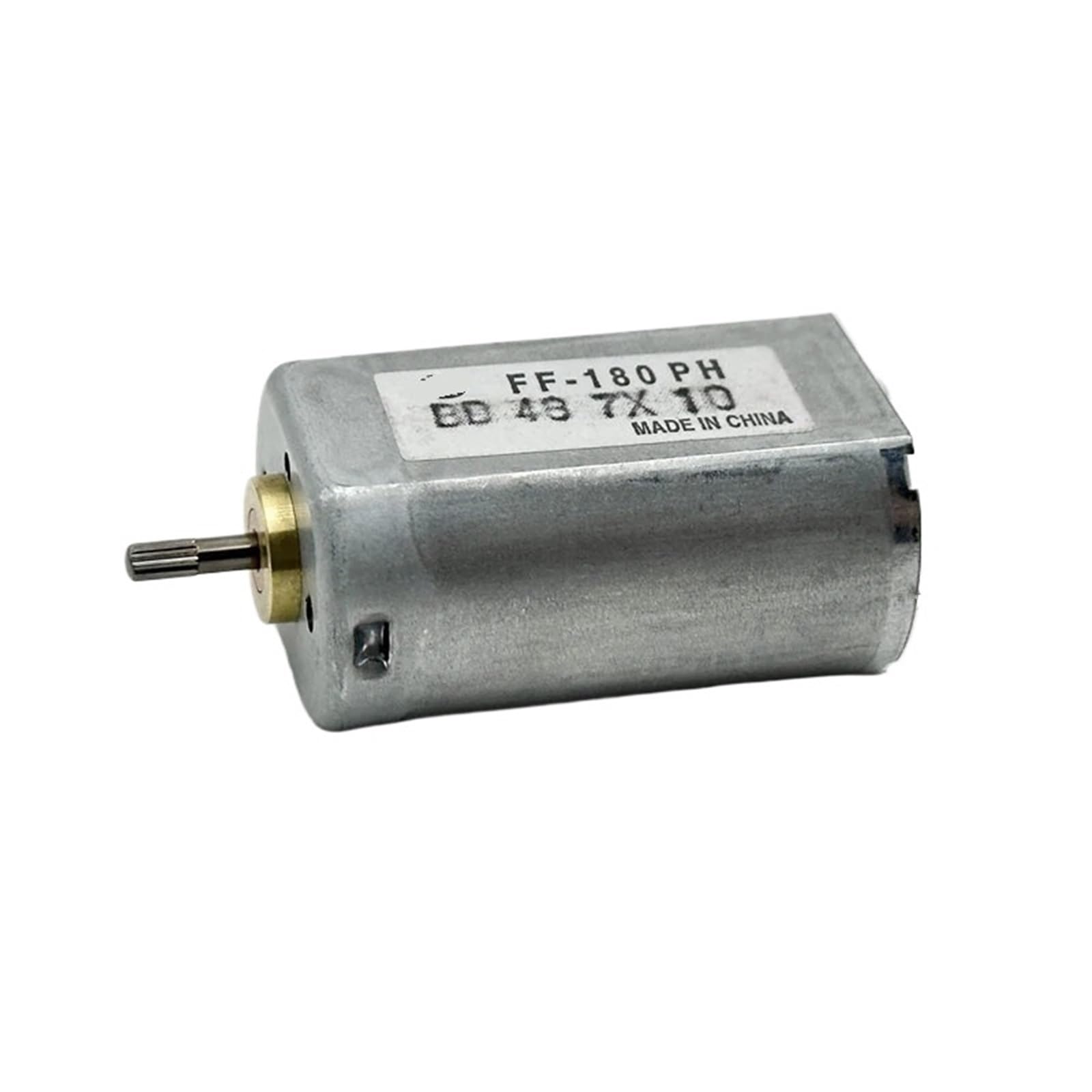 Moteur CC Mini 180 FF-180PH résout les baisses de puissance des tondeuses 2.4V 3.7V 4.2V