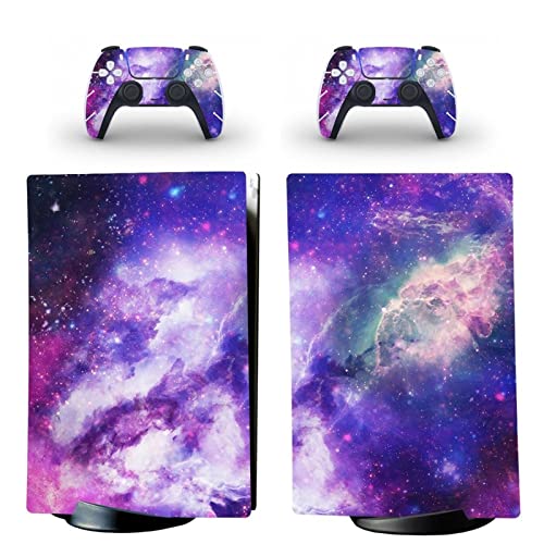 �ی� For PS5 Skin Disc Edition Anime Console And Controller Vinyl Cover Skins Wraps For Version 26532 �C�A�Ȃ��A�c�����Ȃ�(3)