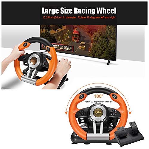 Pxn V3Ii Pc Racing Wheel, Usb Car Race Game Steering Wheel thumb #2