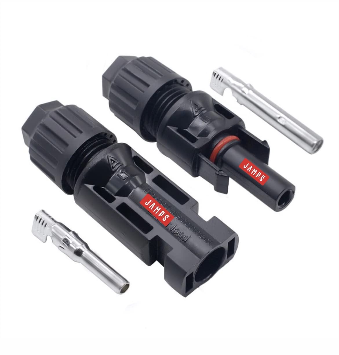 JAMPS Solar MC4 Solar Connector for Solar Panel Connection (Set of 5 Pairs)