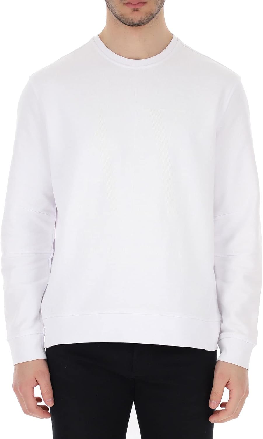 Armani Exchange Men's Long Sleeve Tonal Icon Sweatshirt