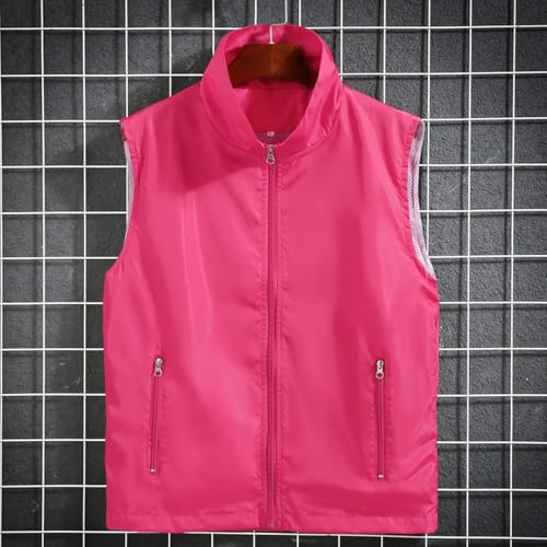 Men's Casual Outerwear Vest Lightweight Zip Up Sleeveless Jacket Outdoor Work Fishing Hiking Golf Vests with Pockets2