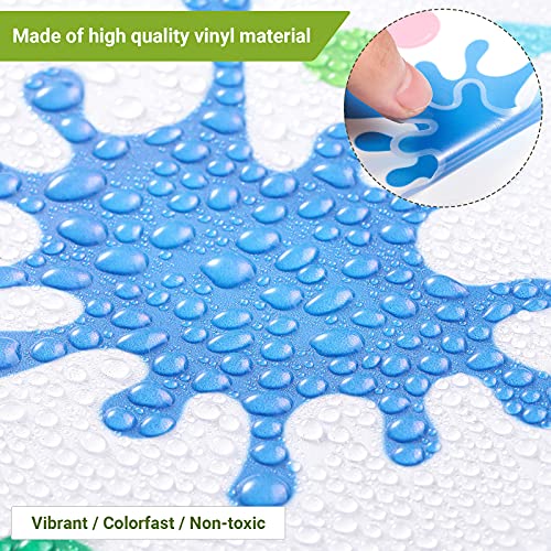 Wall Stickers Decals Multicolor Paint Decals Splatter Splotches Dots And Handprint Inspirational Quotes Sticker For Art Room Kids Living Bedroom Nursery Classroom Decor #TOP2