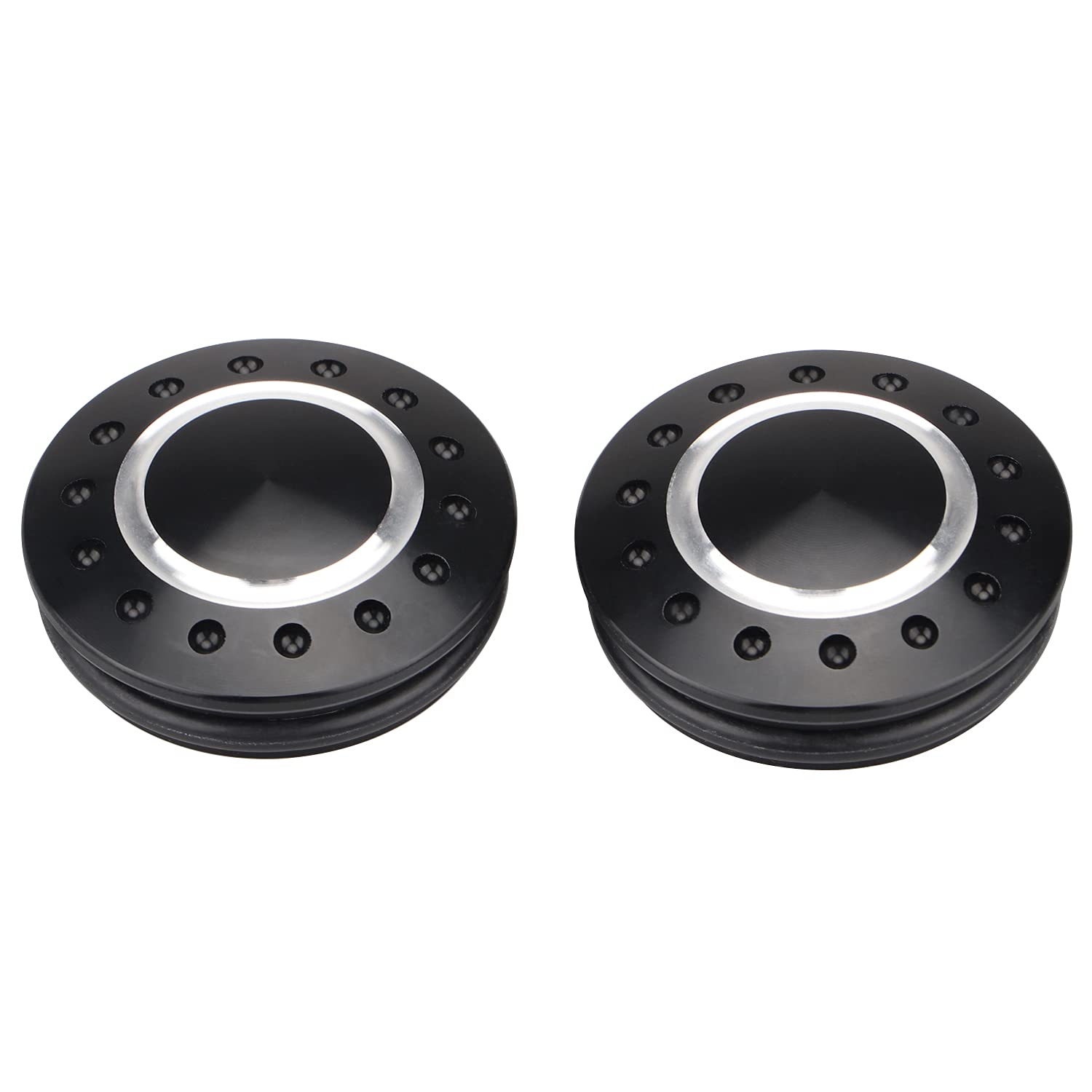 Cache de boulon de bras oscillant CNC pour Harley Street Rod Night Rod Special V-Rod VRSCAW Muscle VRSCF 2006-2017 - Noir