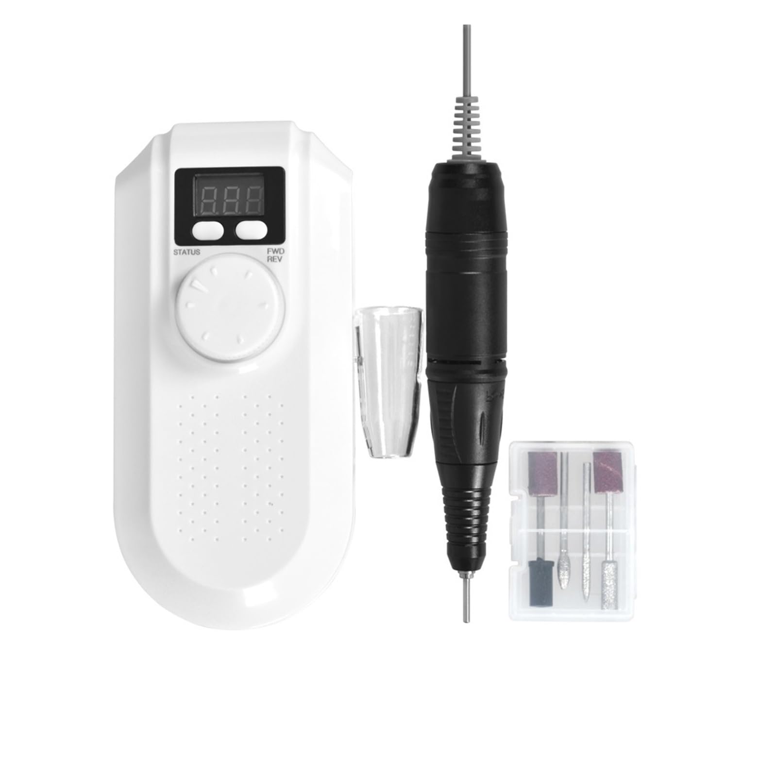 Elektryczna frezarka do paznokci, Przenośna elektryczna wiertarka do paznokci, Manicure akumulatorowa wiertarka do paznokci Pedicure Pilniki do paznokci, sprzęt do zdobienia paznokci