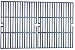 Music City Metals 60112 Matte Cast Iron Cooking Grid Replacement for Select Kenmore Gas Grill Models, Set of 2