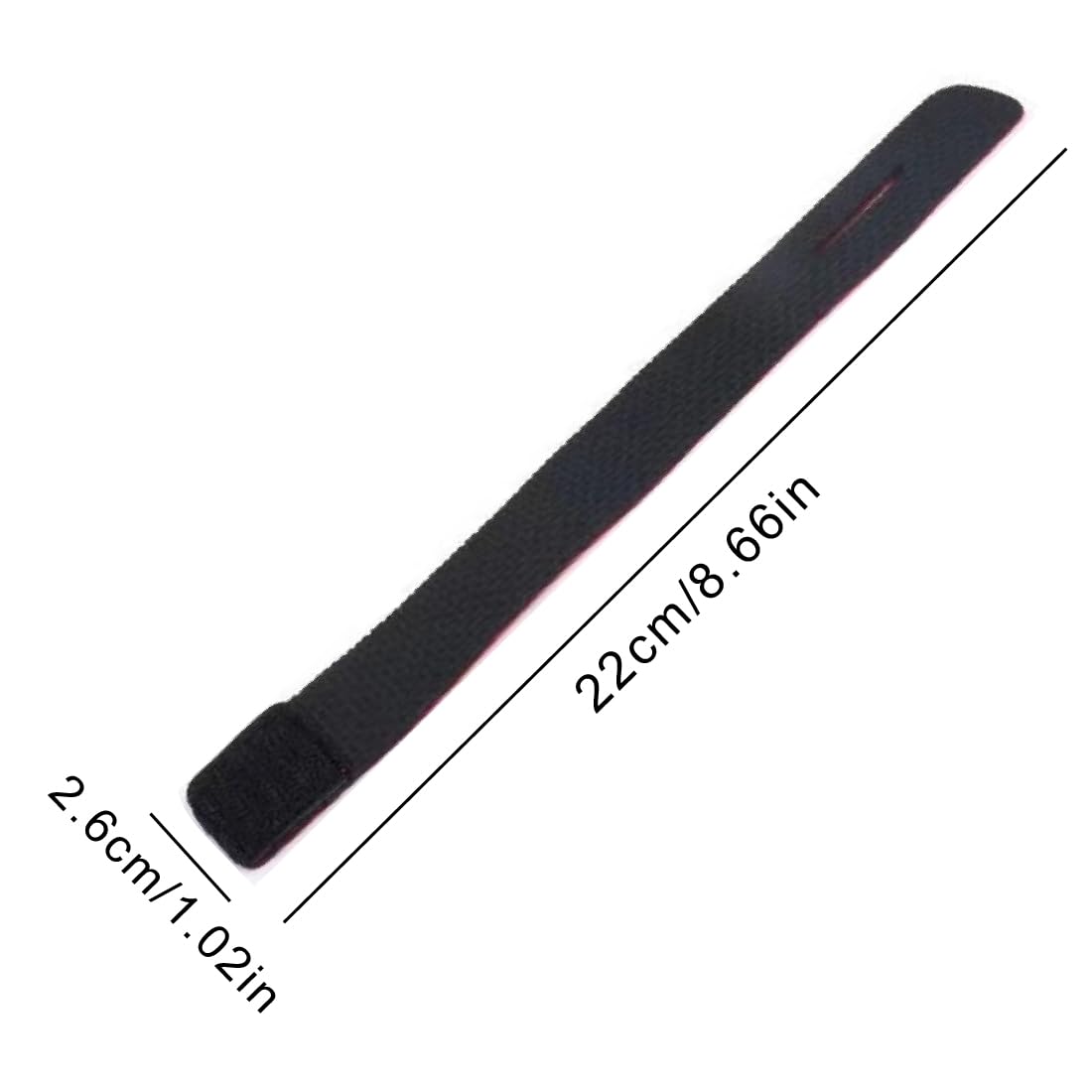 Lot De 10 Scratchs Pour Canne à Pêche - Attaches Élastiques Néoprène Pour Fixation Et Protection