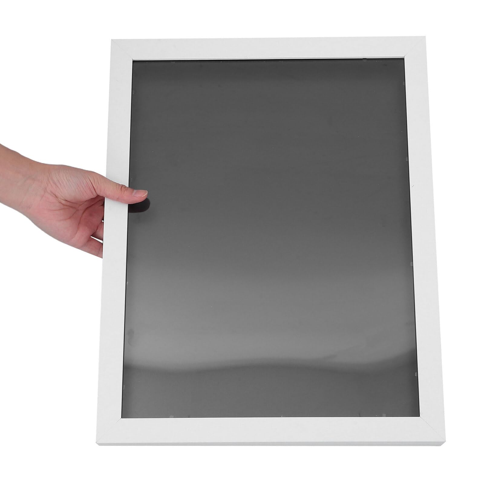 SUPVOX Marco de Conservación Uniforme de Fútbol Madera 14x18 Cm Panel Transparente para Camisetas y Recuerdos Deportivos, Vitrina de Camisas para Colgar en Pared, Caja de Sombra