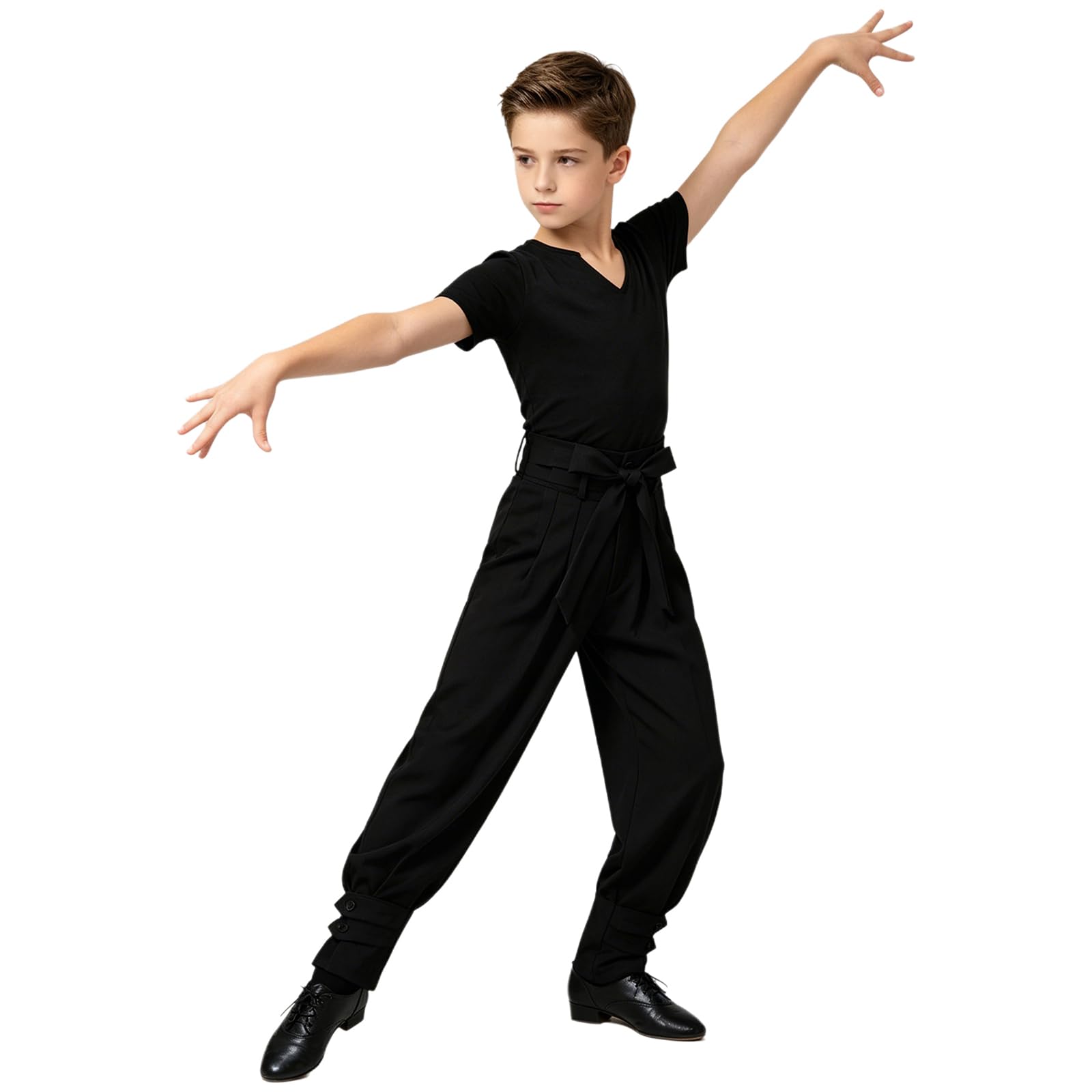 Jungen Latein Tanhemd Mit Hose Set Latein Tanzkleidung Tanzsoutfits Tanzkostüm Lateinamerikanische Tanzkleidung Jazz Tanzoutfit Tango