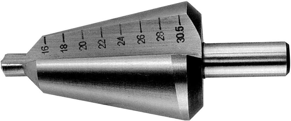 Punta per trapano, 3-14 mm, lunghezza effettiva 45 mm, lunghezza totale 58 mm, tipo di punta per trapano sbavatura, materiale acciaio ad alta velocità, gamma 3-14 mm, diametro gambo 6 mm