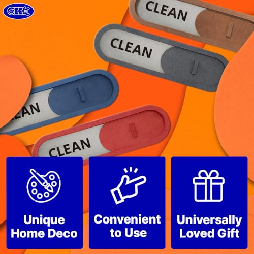 GEEKBEAR Clean Dirty Magnet Slider… (Blue), 19x5.5cm - Image 3