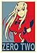 Produktbild Instabuy Poster Darling in The Franxx Propaganda Zero Two - A3 (42x30 cm)