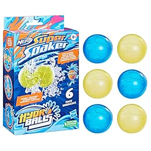 Nerf Super Soaker Hydro Balls 6er-Pack