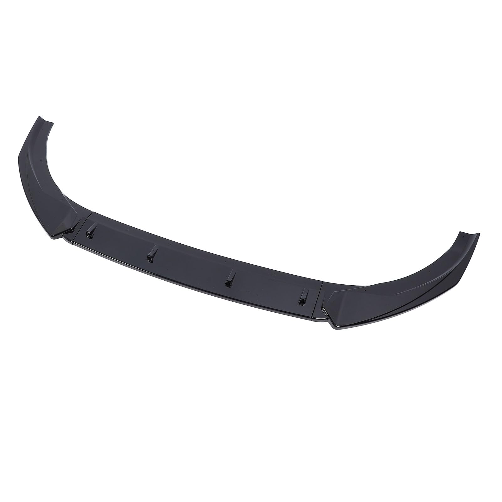 Vordere Stoßstange Lip Spoiler Racing Style Body Kit 3 Abschnitt Typ für S -Linie 8V Pre -Facelift 2013 bis 2016 aus Premium -ABS -Material enthält 3 Spoiler 16 Schrauben 12 (Glänzend schwarz)