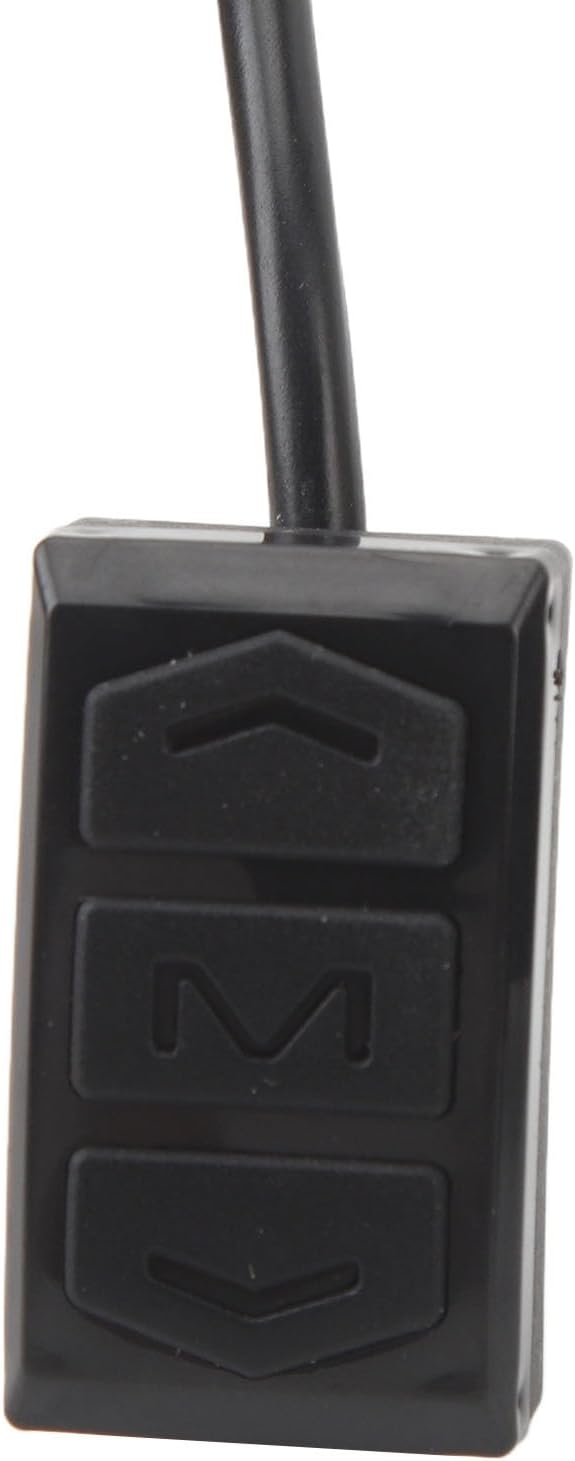 Close-up of the remote control buttons for the TANIQIACA S966 display