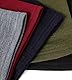 Villand Halswärmer aus 100% Merinowolle für Damen und Herren, doppellagiger, nahtloser Halswärmer für den Wintersport mit Geschenkbox (Armeegrün)