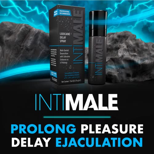 Intimale Lidocaine Delay Spray For Him; A Lidocaine Spray And Premature Ejaculant Control For Men To Last Longer In Bed And To Perform Like An Intimale #TOP1