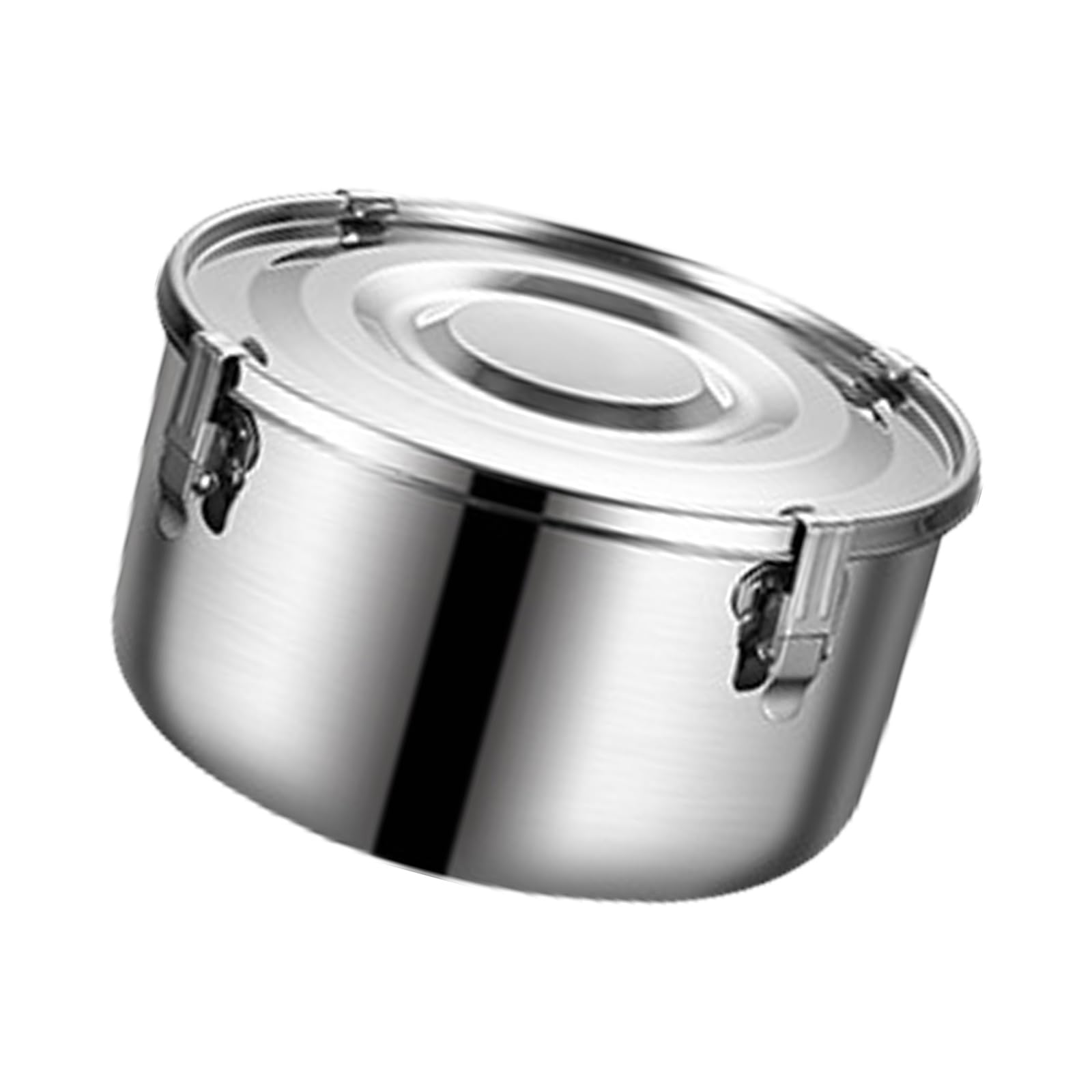 Jazuaiao 16Cm Multipurpose Sturdy Stainless Steel Meals Prep Containers For Eating On The Way Daily Casual Use Accessory Outdoor Food Storage