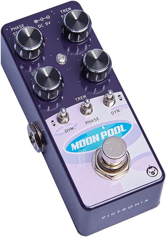 Pigtronix EMTP Moon Pool Tremvelope Phaser Guitar Pedal