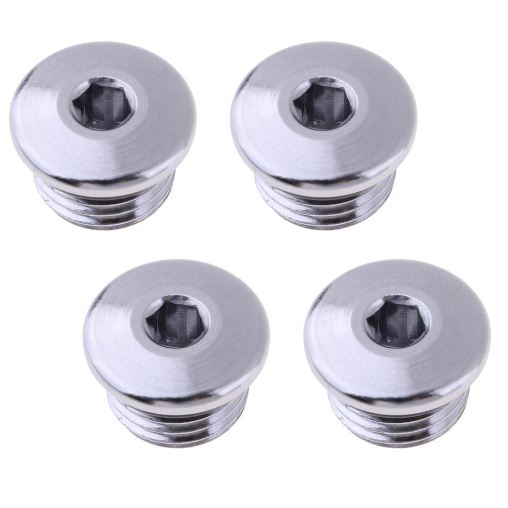 Fancyes 4X Scuba Diving Regulator High/Low Pressure Port Plug 7/16